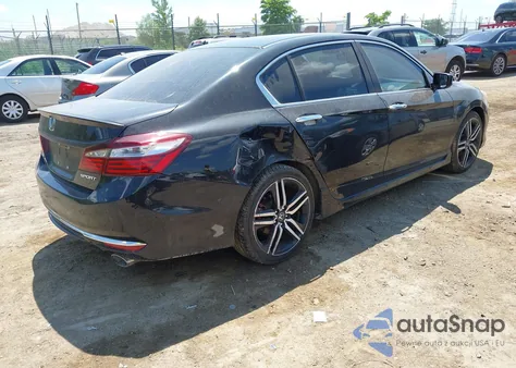 2016 Honda Accord Sport from USA, damaged, VIN 1HGCR2F50GA173038